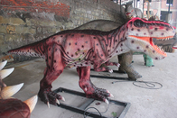 Multicolored Handmade Realistic Animatronic Dinosaur With Reliable Mechanical Frame