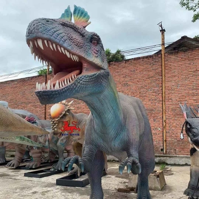 আউটডোর বাস্তবসম্মত অ্যানিমেট্রনিক ডাইনোসর সিমুলেশন মডেল অ্যানিমেট্রনিক ডাইনোসর