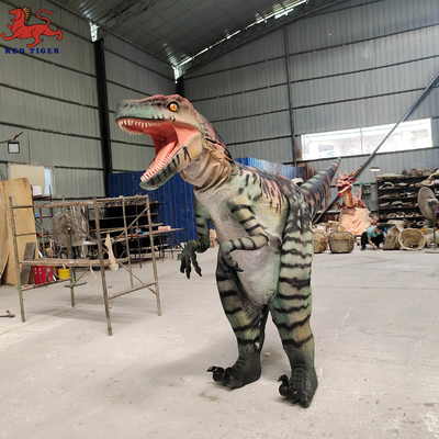 কেনা লাইফ সাইজ Velociraptor স্টেজ শো জন্য বাস্তবসম্মত ডাইনোসর পরিচ্ছদ online manufacture