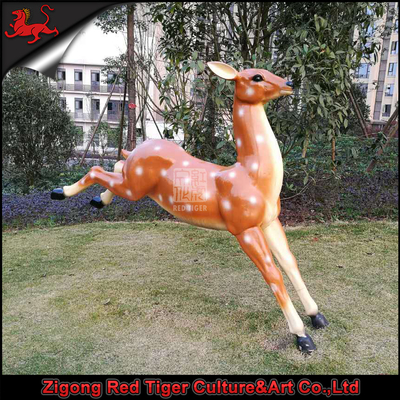 ভালো দাম সানপ্রুফ কাস্টম ফাইবারগ্লাস পণ্য বাগান পশু মূর্তি রজন অনলাইন