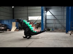 গডজিলা পোশাক বাস্তববাদী ডাইনোসর পোশাক প্রাপ্তবয়স্ক বয়স 110V 220V