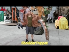 খেলার মাঠ ডাইনোসর কাঁধ পুতুল শিশু বয়স ডাইনোনাইকস পুতুল