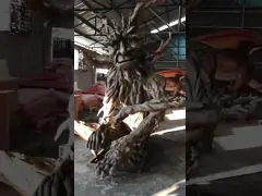 আন্দোলন / শব্দ সহ উচ্চ ইন্টারঅ্যাকটিভিটি অ্যানিমেট্রনিক বাস্তবসম্মত র‌্যাপ্টর পোশাক